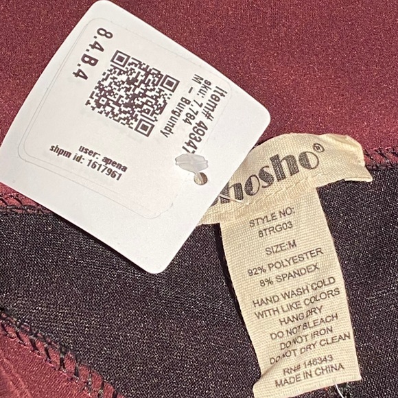 Nadene West - Burgundy Stretchy Pants - Picture 5 of 6